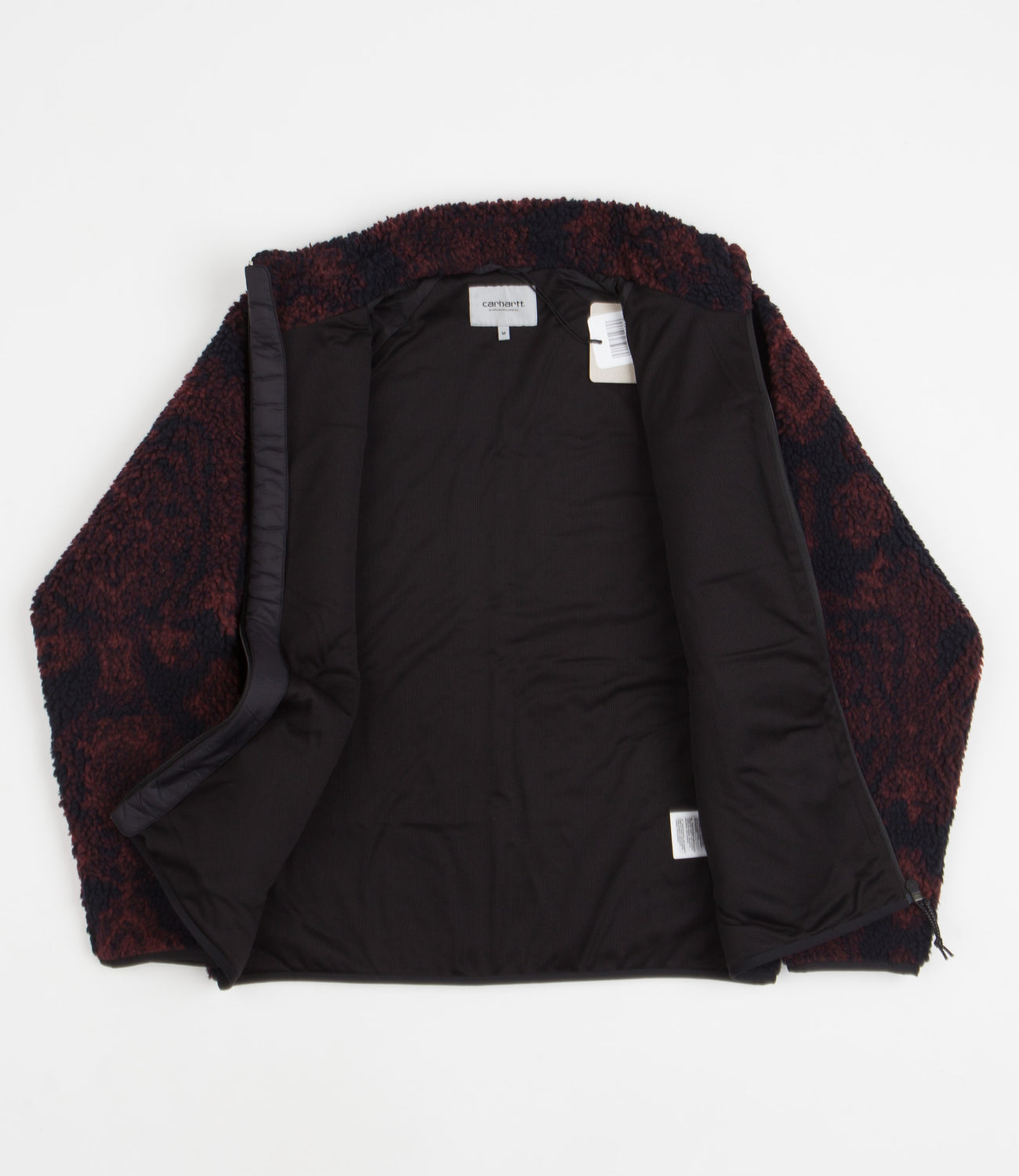 Carhartt Prentis Liner Jacket Verse Jacquard Dark Navy Corvina Flatspot