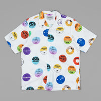 Carhartt Record Print Short Sleeve Shirt - White thumbnail