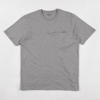 Carhartt Reflective Pocket T-Shirt - Grey Heather thumbnail