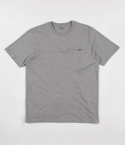 Carhartt Reflective Pocket T-Shirt - Grey Heather