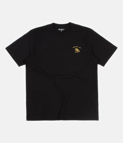 Carhartt Reverse Midas T-Shirt - Black / Colza