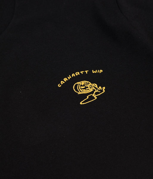 Carhartt Reverse Midas T-Shirt - Black / Colza | Flatspot