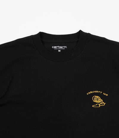 Carhartt Reverse Midas T-Shirt - Black / Colza