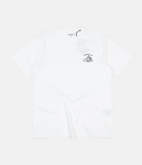 Carhartt Reverse Midas T-Shirt - White / Bottle Green
