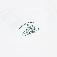 Carhartt Reverse Midas T-Shirt - White / Bottle Green thumbnail