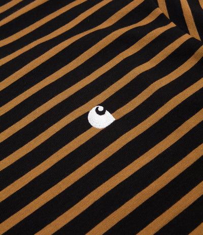 Carhartt Robie T-Shirt - Black / Hamilton Brown