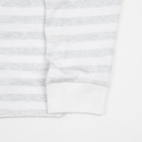 Carhartt Scotty Pocket Long Sleeve T-Shirt - Scotty Stripe / Ash Heather / White thumbnail