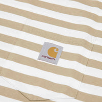 Carhartt Scotty Pocket T-Shirt - Scotty Stripe / Ammonite / White thumbnail