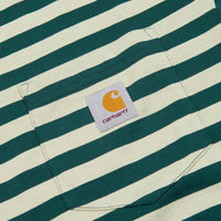 Carhartt Scotty Pocket T-Shirt - Scotty Stripe / Botanic / Agave thumbnail