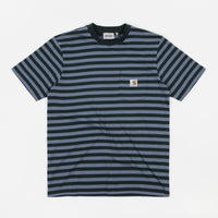 Carhartt Scotty Pocket T-Shirt - Scotty Stripe / Frasier / Icesheet thumbnail