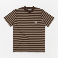Carhartt Scotty Pocket T-Shirt - Scotty Stripe / Offroad / Tanami thumbnail