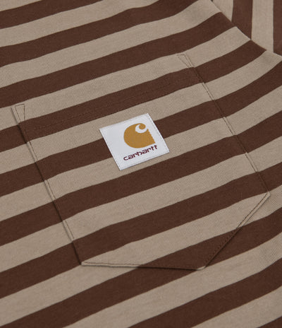 Carhartt Scotty Pocket T-Shirt - Scotty Stripe / Offroad / Tanami