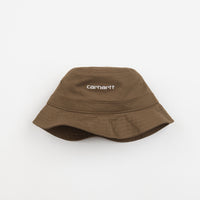 Carhartt Script Bucket Hat - Tamarind / White thumbnail