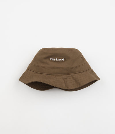 Carhartt Script Bucket Hat - Tamarind / White