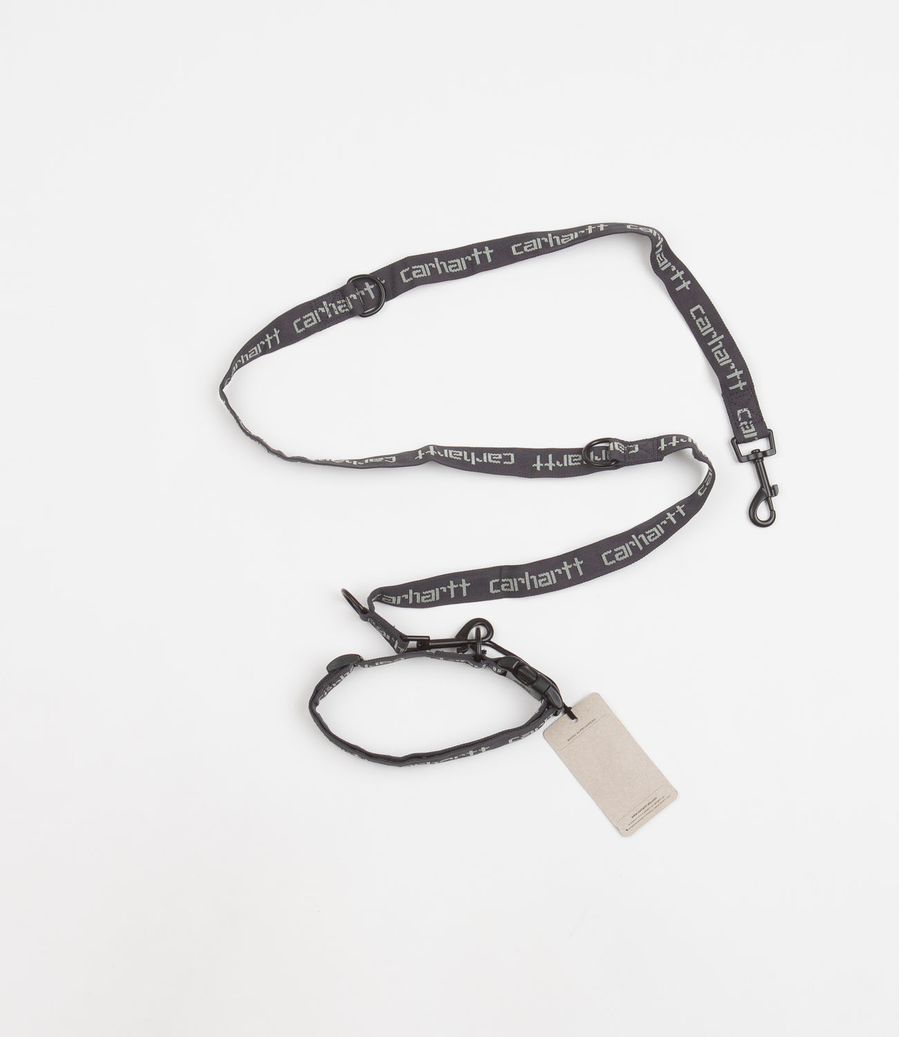 Carhartt Script Dog Leash & Collar Artichoke / Misty Sage Flatspot