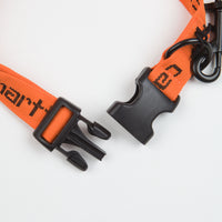 Carhartt Script Dog Leash & Collar in Carhartt Orange and Black thumbnail