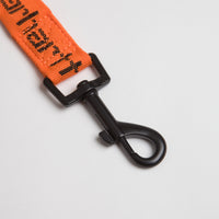 Carhartt Script Dog Leash & Collar in Carhartt Orange and Black thumbnail