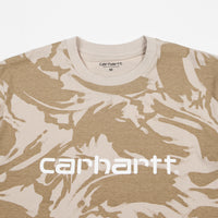 Carhartt Script T-Shirt - Camo Brush / Sandshell thumbnail