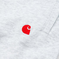 Carhartt Seek Sweat Shorts in Ash Heather thumbnail