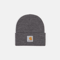 Carhartt Short Watch Hat Beanie - Dark Grey Heather thumbnail
