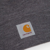 Carhartt Short Watch Hat Beanie - Dark Grey Heather thumbnail
