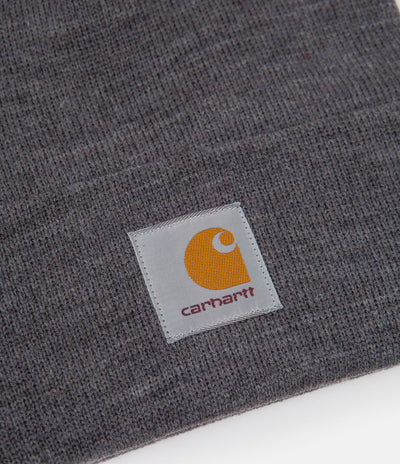 Carhartt Short Watch Hat Beanie - Dark Grey Heather