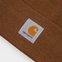 Carhartt Short Watch Hat Beanie - Hamilton brown thumbnail