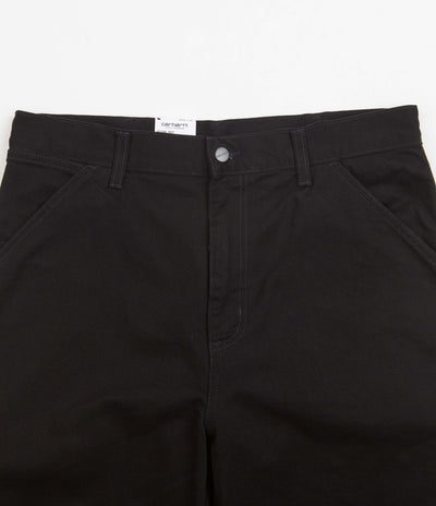 Carhartt Single Knee Denim Pants - Washed Black