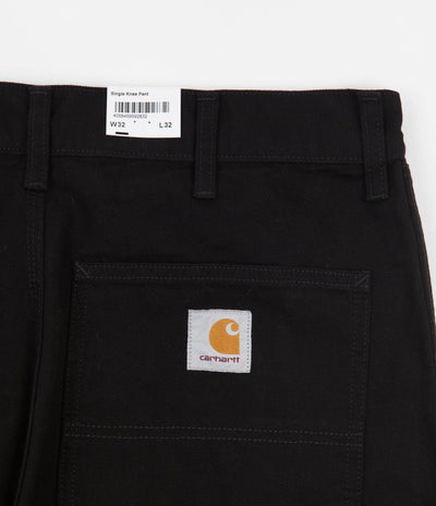 Carhartt Single Knee Pants - Black
