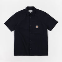 Carhartt Southfield Short Sleeve Shirt - Dark Navy thumbnail