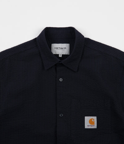 Carhartt Southfield Short Sleeve Shirt - Dark Navy