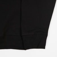Carhartt Spill Script Long Sleeve T-Shirt - Black / White thumbnail