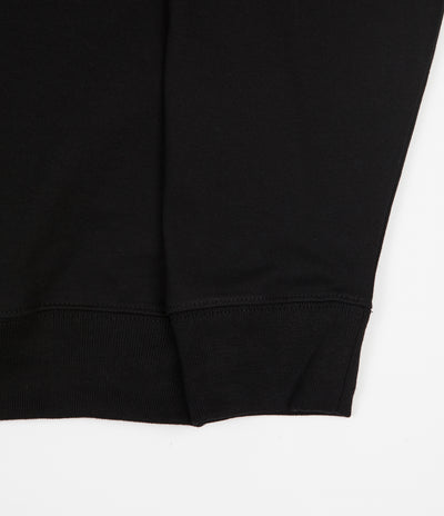 Carhartt Spill Script Long Sleeve T-Shirt - Black / White