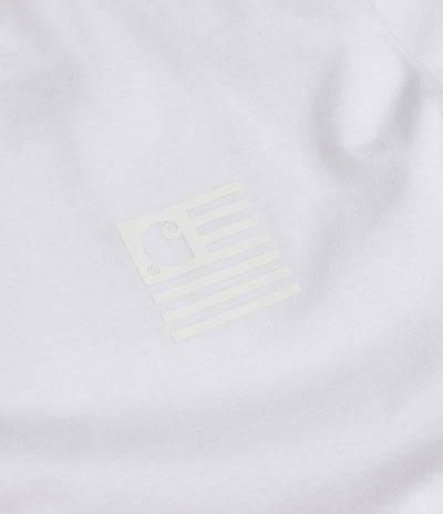 Carhartt State Logo T-Shirt - White / Broken White