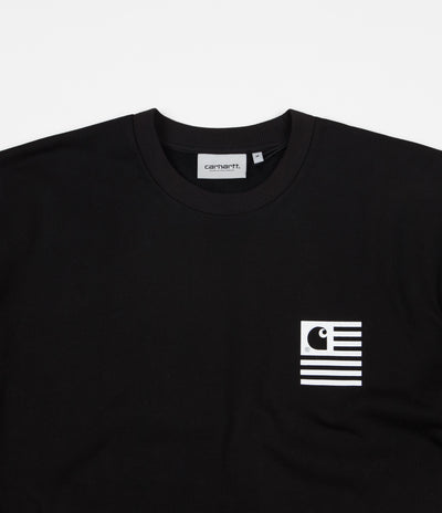 Carhartt State Patch Crewneck Sweatshirt - Black