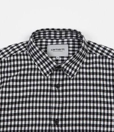 Carhartt Stawell Check Shirt - Black / White