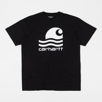 Carhartt Swim T-Shirt - Black / White thumbnail
