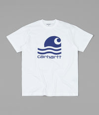 Carhartt Swim T-Shirt - White / Submarine