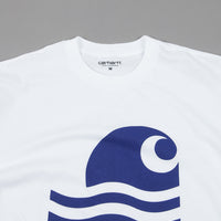 Carhartt Swim T-Shirt - White / Submarine thumbnail