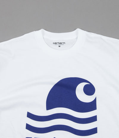 Carhartt Swim T-Shirt - White / Submarine