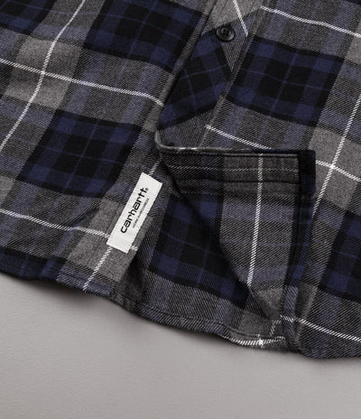 Carhartt Tatum Long Sleeve Shirt - Blue