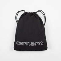 Carhartt Terrace Drawstring Bag - Black thumbnail