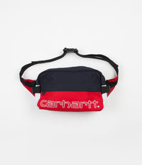 Carhartt Terrace Hip Bag - Cardinal / Dark Navy / White