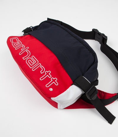Carhartt Terrace Hip Bag - Cardinal / Dark Navy / White