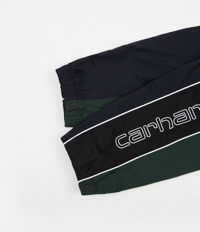 Carhartt Terrace Pants - Dark Navy / Black / Bottle Green
