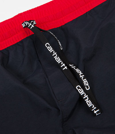 Carhartt Terrace Pants - Dark Navy / Cardinal / White