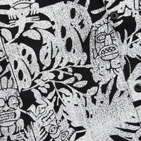 Carhartt Tiki Mono Short Sleeve Shirt - Black / Wax thumbnail