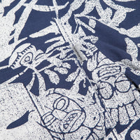 Carhartt Tiki Mono Short Sleeve Shirt - Blue / Wax thumbnail