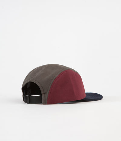 Carhartt Tricol Cap - Dark Navy / Cypress / Bordeaux