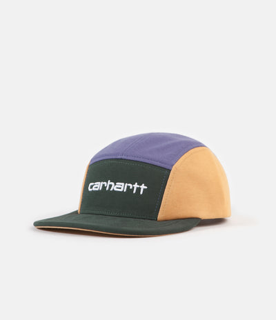 Carhartt Tricol Cap - Dark Teal / Cold Viola / Winter Sun